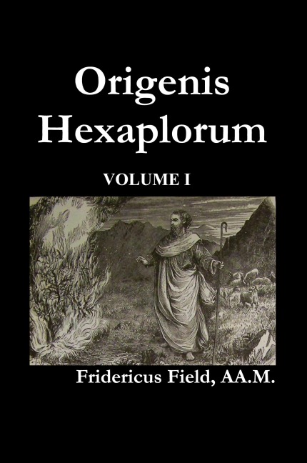 Origen Hexapla (Volume I)
