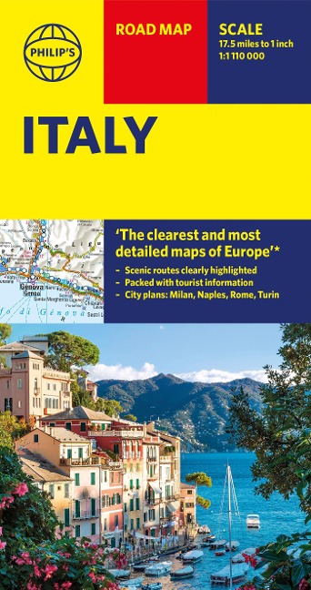 Philip's Italy Road Map: (Philip's Sheet Maps)