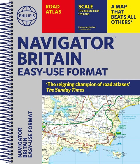 Philips Navigator Britain Easy Use Format: (Spiral binding)