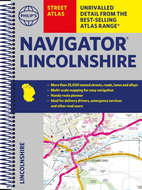 Philips Navigator Street Atlas Lincolnshire