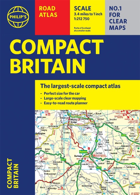 Philips Compact Britain Road Atlas: (Flexi A5)