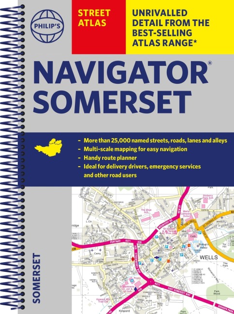 Philip's Navigator Street Atlas Somerset