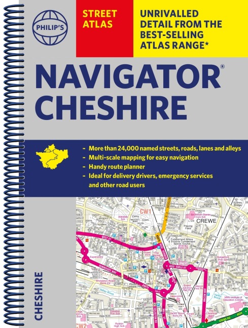Philips Navigator  Street Atlas Cheshire