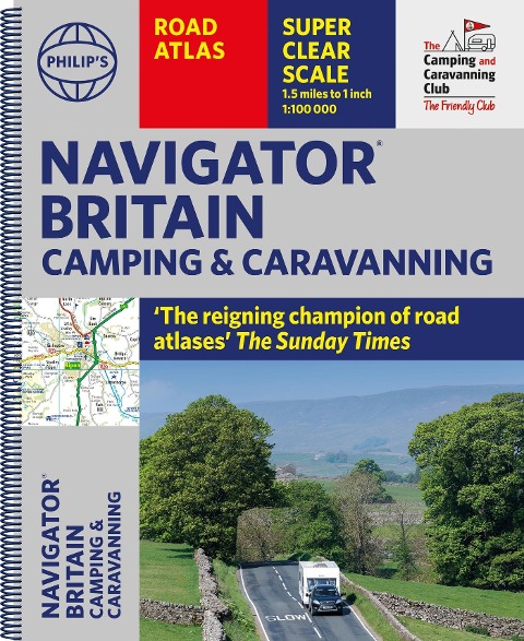 Philips Navigator Camping and Caravanning Atlas of Britain