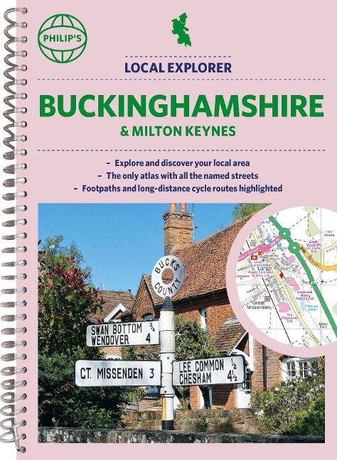 Philips Local Explorer Street Atlas Buckinghamshire and Milton Keynes