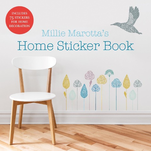 Millie Marottas Home Sticker Book: Over 75 Stickers or Decals for Wall and Home Decoration
