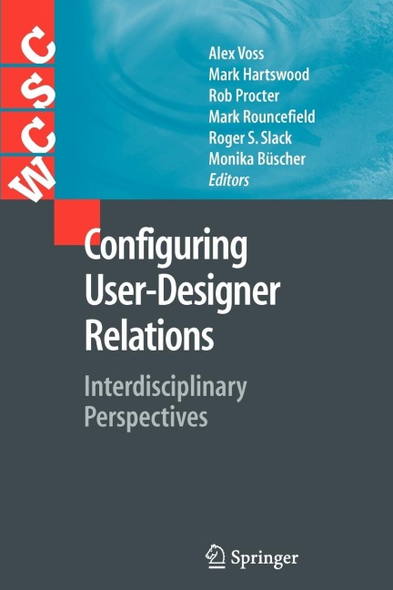 Configuring User-Designer Relations: Interdisciplinary Perspectives