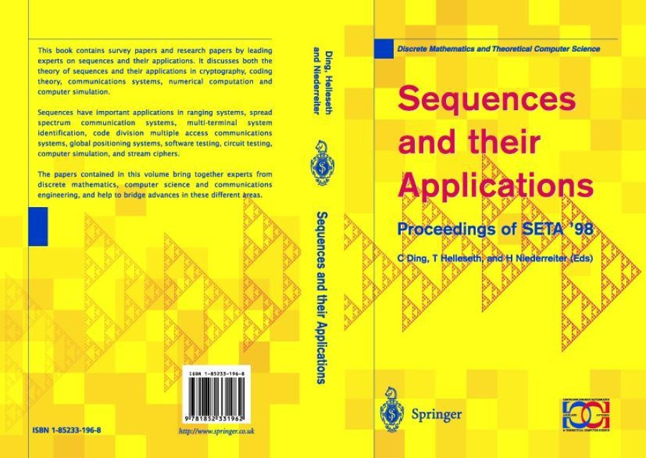 Sequences and their Applications: Proceedings of SETA 98