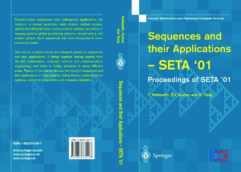Sequences and their Applications: Proceedings of SETA 01
