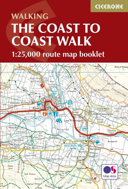 The Coast to Coast Map Booklet: 1:25,000 OS Route Map Booklet