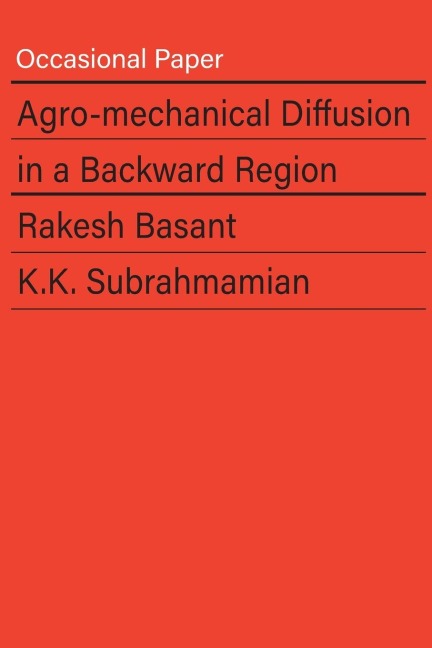Agro-mechanical Diffusion in a Backward Region
