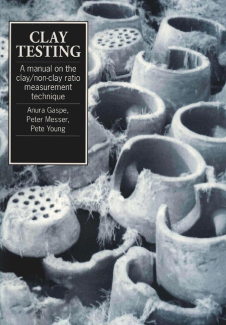 Clay Testing: A manual on the clay/non-clay measurement technique