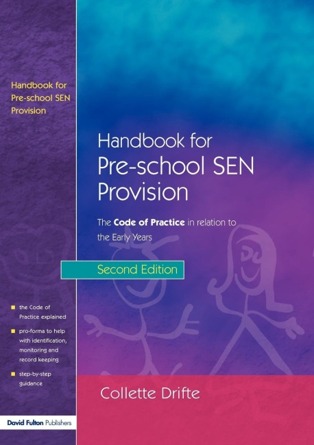 Handbook for Pre-School SEN Provision: The Code of Practice in Relation to the Early Years