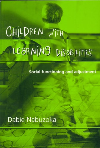 Children with Learning Disabilities Social Functioning and Adjustment