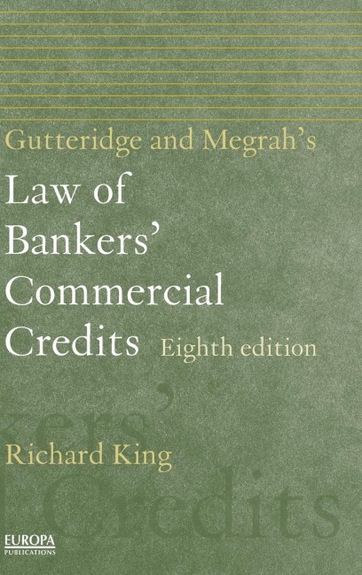 Gutteridge and Megrahs Law of Bankers Commercial Credits