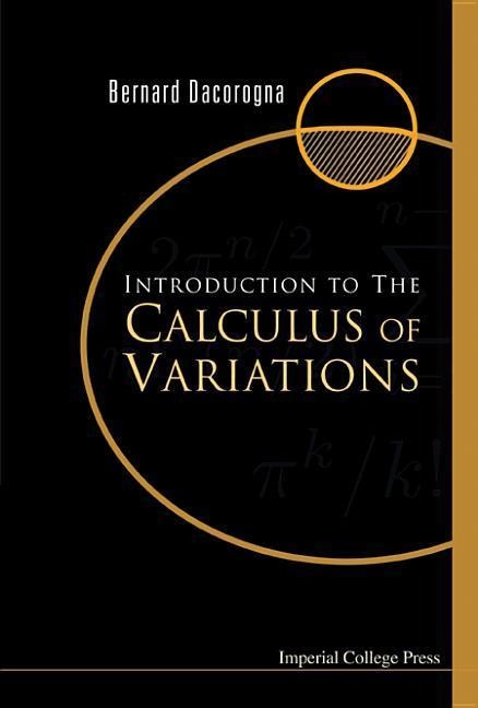 INTRO TO CALCULUS OF VARIATIONS