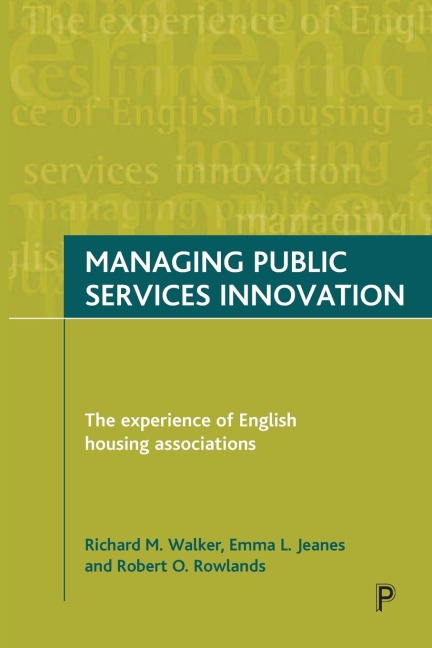 Managing public services innovation: The experience of English housing associations