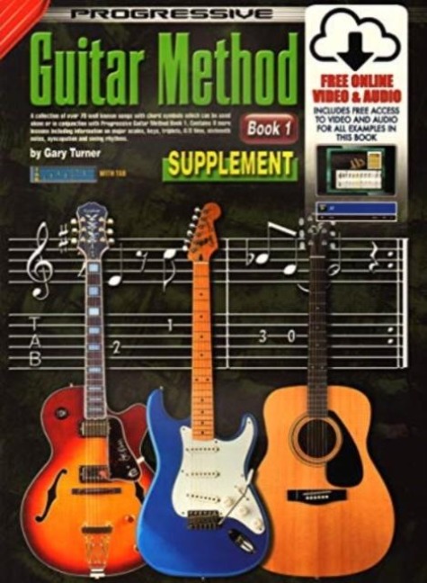 Progressive Guitar Method - Book 1 Supp. Songbook: With Poster