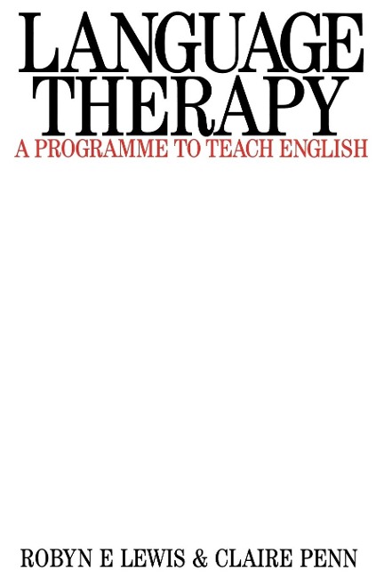 Language Therapy: A Programme to Teach English