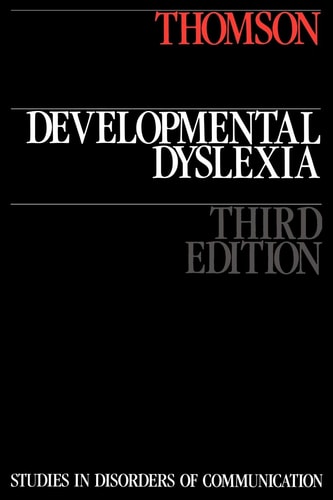 Developmental Dyslexia (Henry Bradshaw Society)
