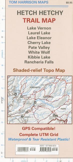 Hetch Hetchy Trail Map