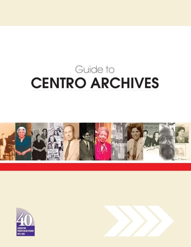 Guide to Centro Archives