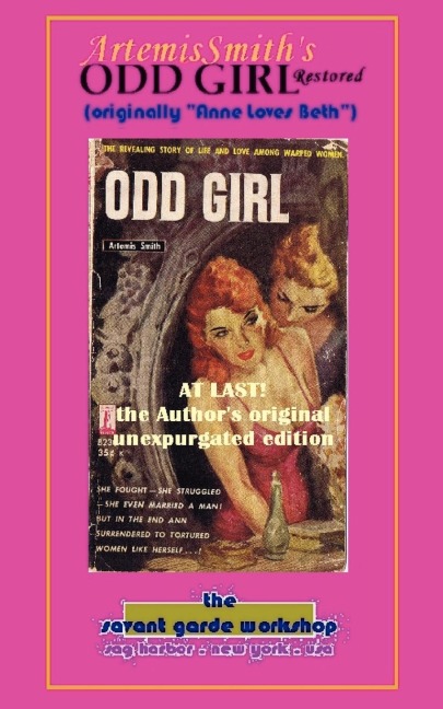 ArtemisSmiths Odd Girl Restored: Originally Anne Loves Beth