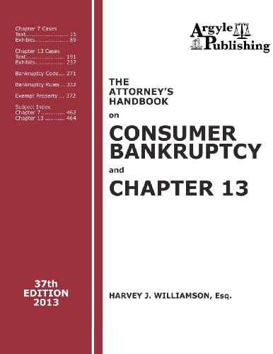 The Attorney's Handbook on Consumer Bankruptcy and Chapter 13