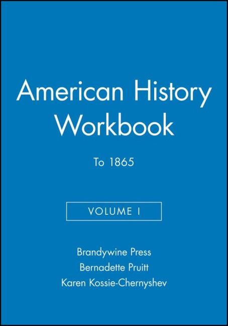 American History Workbook, Volume I: To 1865