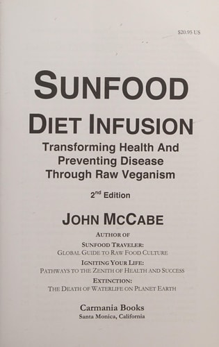 Sunfood Diet Infusion 2nd Edition