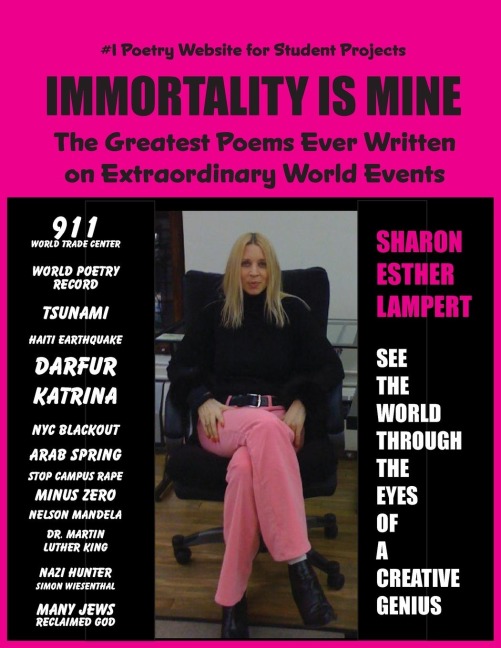 Immortality Is Mine: One of the Worlds Greatest Poets!:  5 STAR REVIEWS!