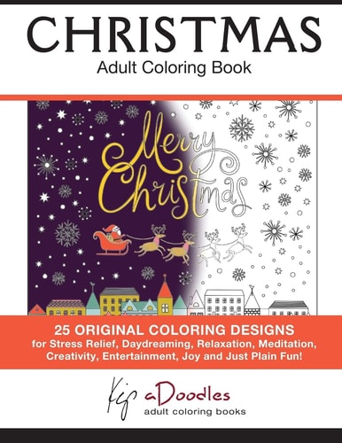 Christmas Adult Coloring Book
