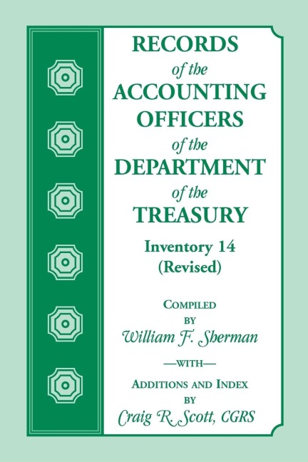 Records of the Accounting Officers of the Department of the Treasury: Inventory 14 (Revised)