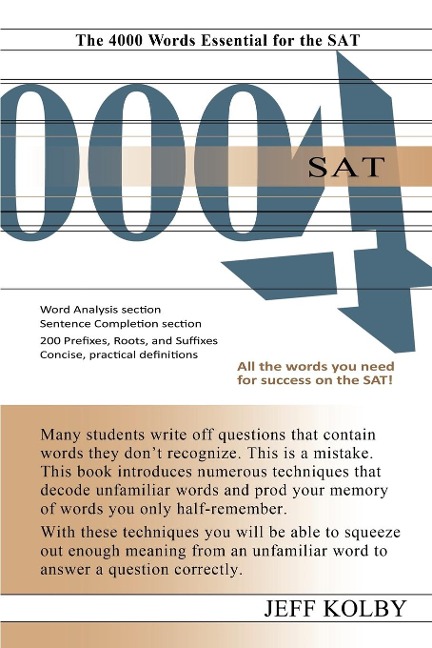 SAT 4000: The 4000 Words Essential for the SAT