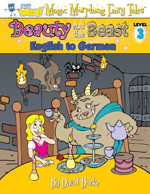 BEAUTY AND THE BEAST: English to German, Level 3