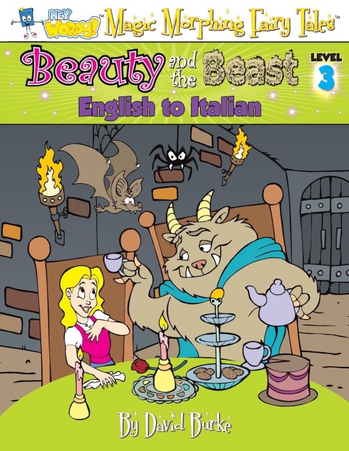 BEAUTY AND THE BEAST: English to Italian, Level 3