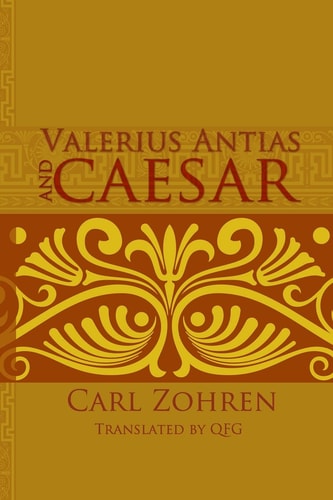 Valerius Antias and Caesar Dissertation