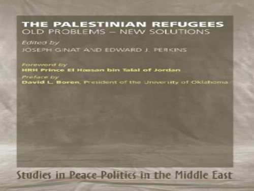 Palestinian Refugees Old Problems - New Solutions