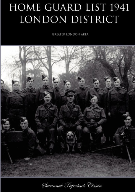 Home Guard List 1941: London District