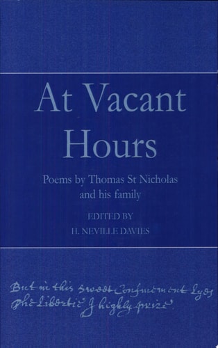 At Vacant Hours