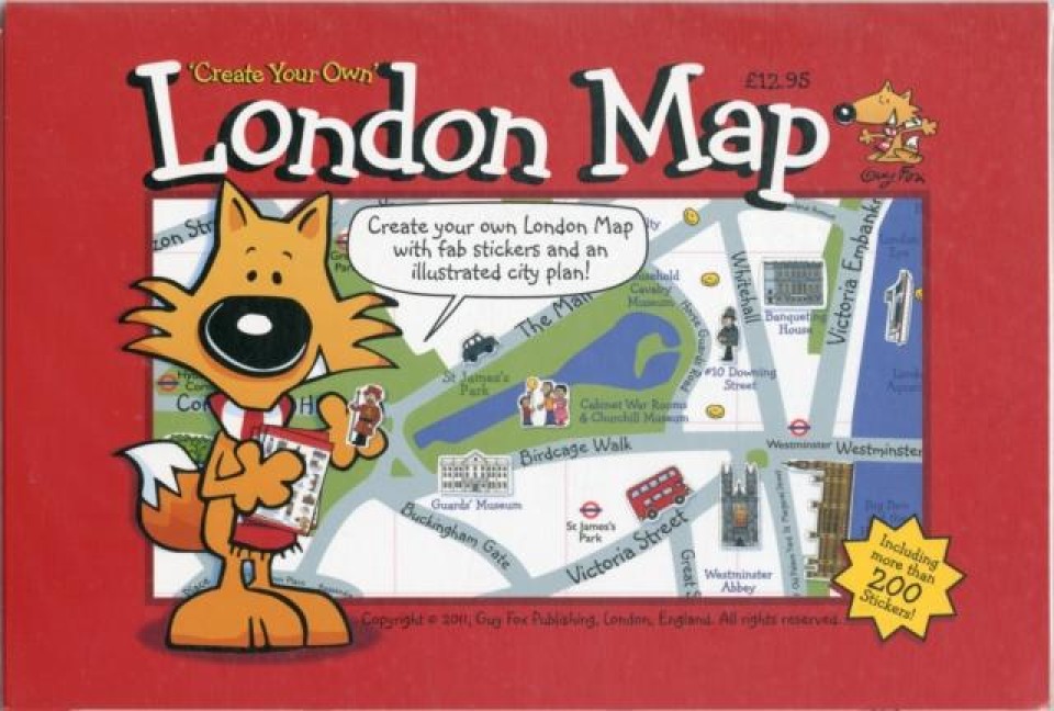 Guy Fox Create Your Own London Map