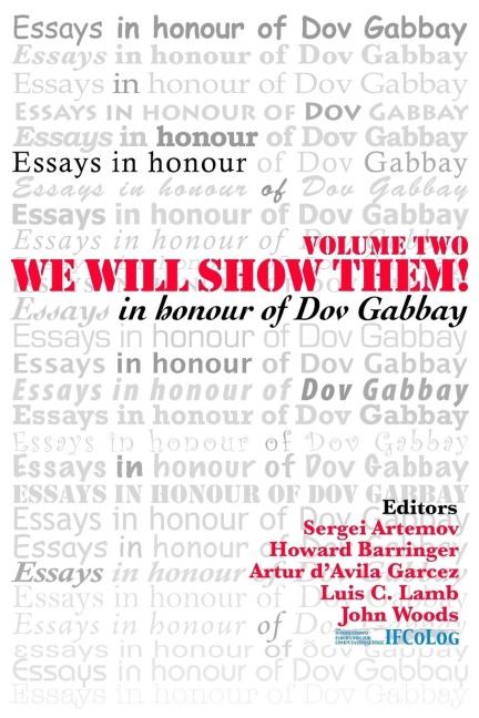 We Will Show Them: Essays in Honour of Dov Gabbay. Volume 2