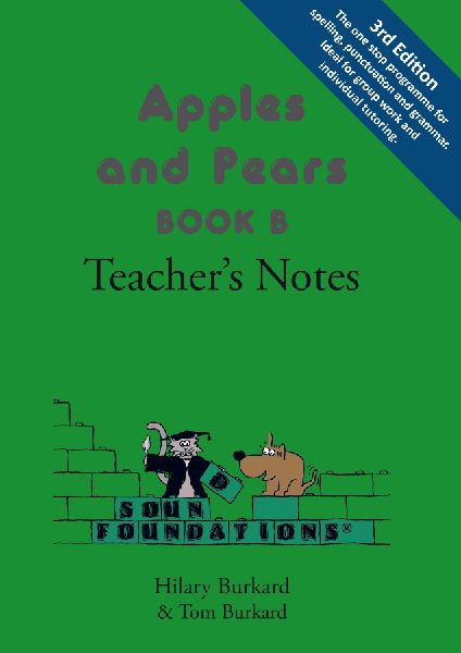 Apples & Pears Book B: Teachers Notes