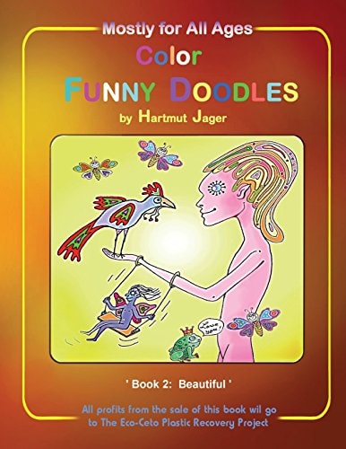 Color Funny Doodles Colouring Book Book Two: Beautiful