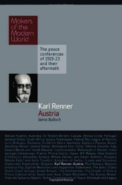 Karl Renner: Austria: The Peace Conferences of 1919-23 and Their Aftermath