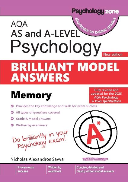 AQA A-level Psychology: Brilliant Model Answers -Memory (updated for 2025 specification)