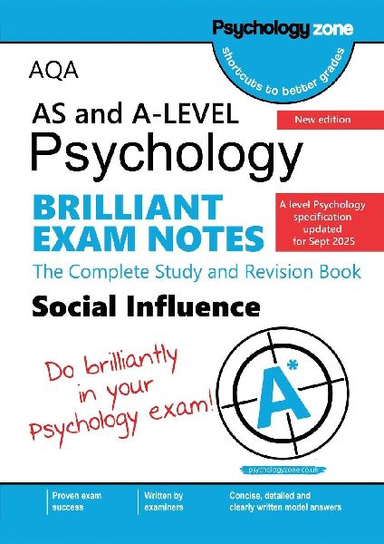 AQA A-Level Psychology Brilliant Exam Notes: Updated for 2025 specification