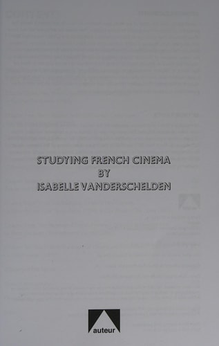 Studying French Cinema