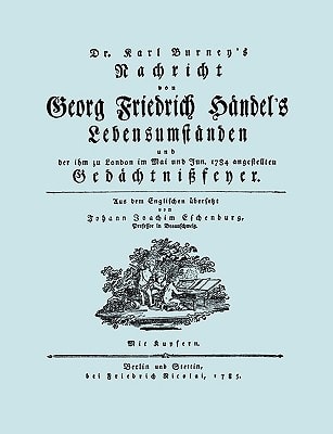 Nachricht Von Georg Friedrich Hsndel's Lebensumstsnden