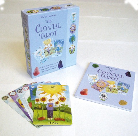 The Crystal Tarot: An Inspirational Book and Full Deck of 78 Tarot Cards